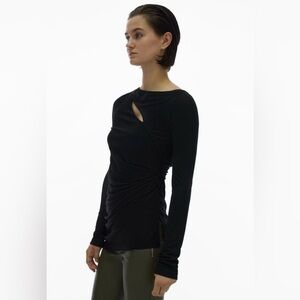Helmut Lang Scala Asymmetrical Top